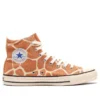 Chuck Taylor All Star High “Giraffe Spot Brown”