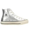Chuck Taylor All Star High “Leather Silver”