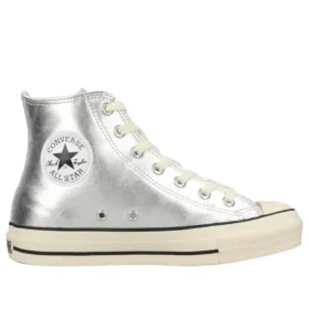 Chuck Taylor All Star High “Leather Silver”