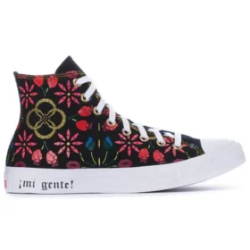Chuck Taylor All Star High “Mi Gente Capsule – Floral Otomi Print”