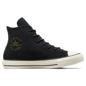 Chuck Taylor All Star High “Mono Suede – Black”