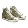 Chuck Taylor All Star High “Washed Canvas – Light Field Surplus”
