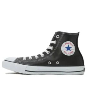 Chuck Taylor All Star Leather High Top “Black White”