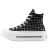 Chuck Taylor All Star Lift Double Stack Platform High “Plaid”