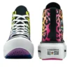 Chuck Taylor All Star Lift Double Stack Platform Pride High “Chaos Fuchsia Orange Rind”
