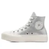 Chuck Taylor All Star Lift Hi “Silver”