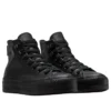 Chuck Taylor All Star Lift Leather High Top “Black”