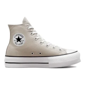 Chuck Taylor All Star Lift Platform Canvas High Top “Beige White”