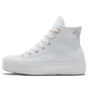 Chuck Taylor All Star Lift Platform High “Autumn Embroidery White”