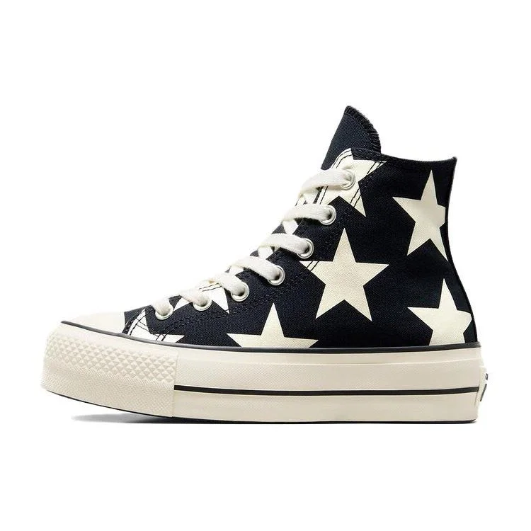Chuck Taylor All Star Lift Platform Large Stars High “Black White” Chuck Taylor All Star Lift Platform Large Stars High “Black White”