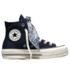 Chuck Taylor All Star Lift Platform Scarf Bow “Obsidian Blue”
