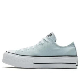 Chuck Taylor All Star Lift Renew Canvas Thick Sole Light Blue Sneakers “Blue White” Chuck Taylor All Star Lift Renew Canvas Thick Sole Light Blue Sneakers “Blue White”