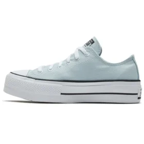Chuck Taylor All Star Lift Renew Canvas Thick Sole Light Blue Sneakers “Blue White” Chuck Taylor All Star Lift Renew Canvas Thick Sole Light Blue Sneakers “Blue White”