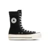 Chuck Taylor All Star Lifted Knee-High “Black”