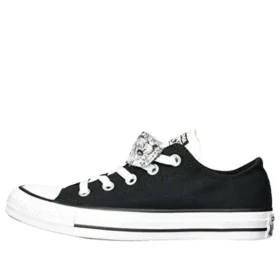 Chuck Taylor All Star Low Classic Daisies Print “Black”