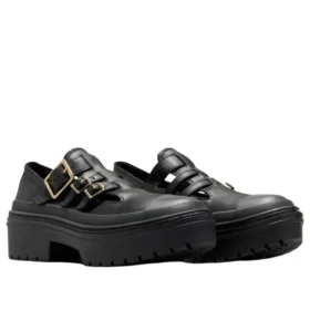 Chuck Taylor All Star Lugged Heel Mary Jane “Black”