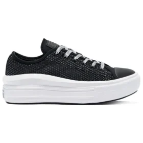 Chuck Taylor All Star Move Low “Black White”
