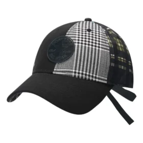 Chuck Taylor All Star Patch Plaid Cap “Black”