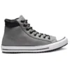Chuck Taylor All Star PC Leather High Top Boot Grey “Gray White”