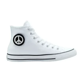 Chuck Taylor All Star Peace Powered Hi “White”