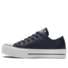 Chuck Taylor All Star Platform Low “Anodized Metals – Obsidian”