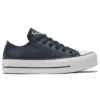 Chuck Taylor All Star Platform Low “Anodized Metals – Obsidian”