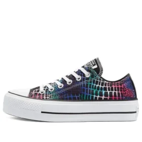 Chuck Taylor All Star Platform Low “Digital Daze – Crocodile Scales”