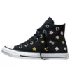 Chuck Taylor All Star Retro Embroidery “Black New Found Bloom”