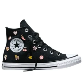 Chuck Taylor All Star Retro Embroidery “Black New Found Bloom”