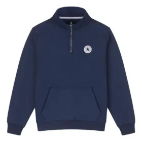 Chuck Taylor All Star Retro Quarter Zip Sweater Asia Sizing “Navy”