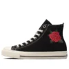Chuck Taylor All Star Rose Embroidery Hi “Black White Red”