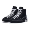 Chuck Taylor All Star Sasha High Top Black Silver “Blue White”