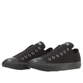 Chuck Taylor All Star Squaretoe Slip N OX “Black Monochrome”