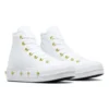 Chuck Taylor All Star Studded Lift Platform “White Gold”