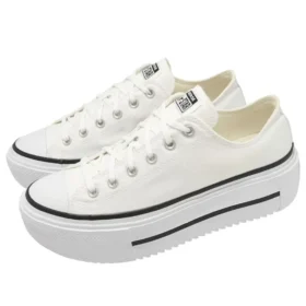 Chuck Taylor Double Stack “White”
