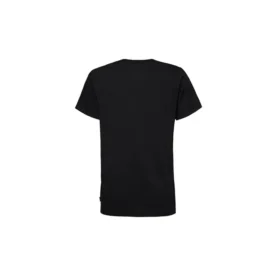 Classic Basic Slim Fit Printing Short Sleeve Black