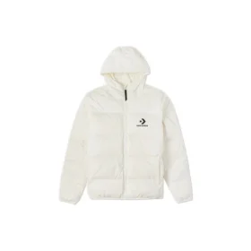 Classic Casual Warm Hooded Down Jacket Asia Sizing “White”