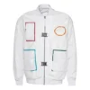 CNY Padded Outerwear Jacket Asia Sizing “White”
