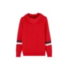 Collegiate Text Pullover Hoodie Asia Sizing “Red”