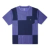 Color Blocked Jersey Pocket T-Shirt Asia Sizing “Purple”