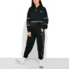Colourblock Shine Pants Asia Sizing “Black”