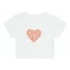 Colourful Heart T-Shirt Asia Sizing “White”