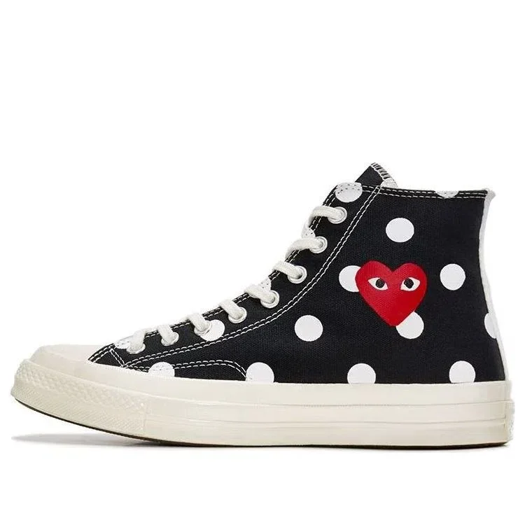 Converse x COMME des GARCONS PLAY Chuck 70 Hi “Black Polka Dot” Converse x COMME des GARCONS PLAY Chuck 70 Hi “Black Polka Dot”