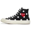 Converse x COMME des GARCONS PLAY Chuck 70 Hi “Black Polka Dot” Converse x COMME des GARCONS PLAY Chuck 70 Hi “Black Polka Dot”