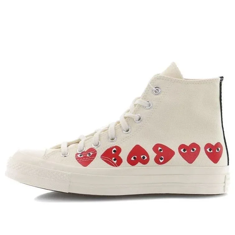 Converse x COMME des GARCONS PLAY Chuck 70 Hi Top “Multi Heart” Converse x COMME des GARCONS PLAY Chuck 70 Hi Top “Multi Heart”