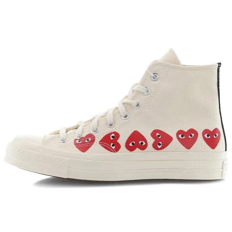 Converse x COMME des GARCONS PLAY Chuck 70 Hi Top “Multi Heart” Converse x COMME des GARCONS PLAY Chuck 70 Hi Top “Multi Heart”