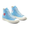 Converse x COMME des GARCONS PLAY Chuck 70 High “Bright Blue” Converse x COMME des GARCONS PLAY Chuck 70 High “Bright Blue”