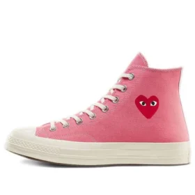 Converse x COMME des GARCONS PLAY Chuck 70 High “Bright Pink”