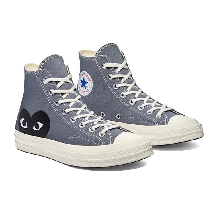 Converse x COMME des GARCONS PLAY Chuck 70 High “Steel Grey” Converse x COMME des GARCONS PLAY Chuck 70 High “Steel Grey”
