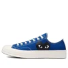 Converse x COMME des GARCONS PLAY Chuck 70 Low “Blue Quartz” Converse x COMME des GARCONS PLAY Chuck 70 Low “Blue Quartz”